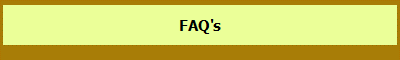 FAQ's