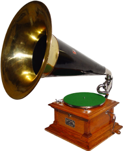 Victor III phonograph, index illustration